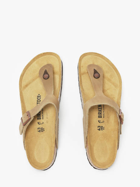 Teenslippers Gizeh Birkenstock Beige men 943811 ander zicht 3