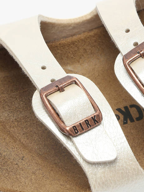 Slippers Florida Birkenstock Wit women 1029818 ander zicht 2