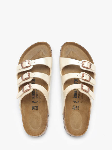 Slippers Florida Birkenstock Wit women 1029818 ander zicht 3