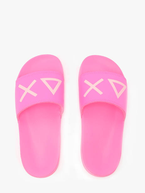 Slippers Logo Sun68 Roze women X35204