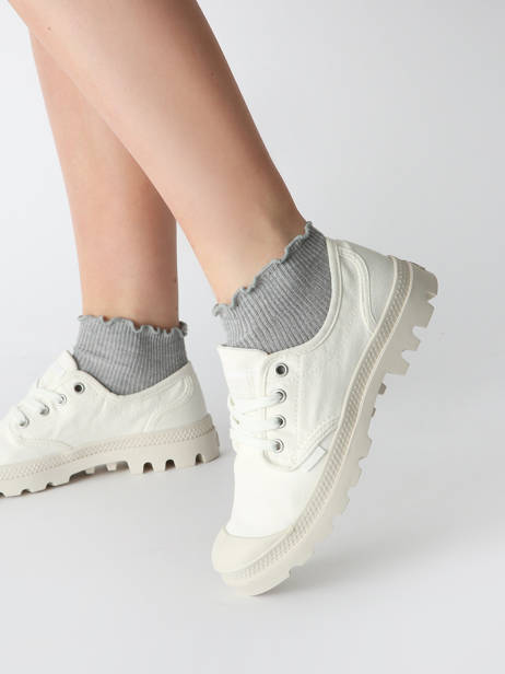 Sneakers Pampa Oxford Palladium Wit women 92351100 ander zicht 1