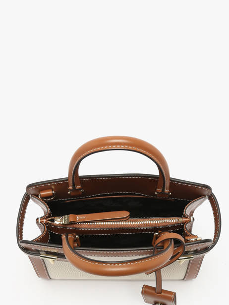 Handtas Emily Leder Le tanneur Beige emily TEMI16B1 ander zicht 3