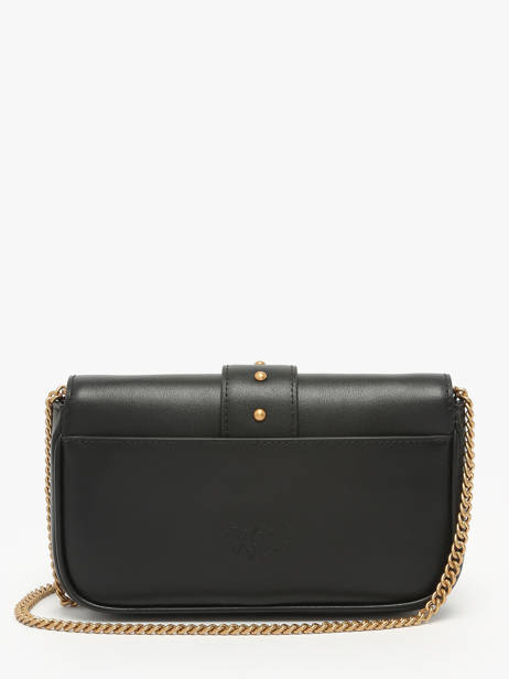 Cross Body Tas Love Bag Icon Leder Pinko Zwart love bag icon A0F1 ander zicht 4