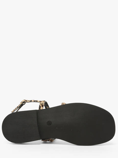 Sandalen Corabel Leo Uit Leder Les tropeziennes Beige women CORABEL ander zicht 4