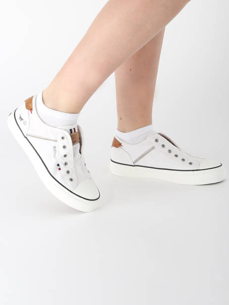 Sneakers Mustang Wit women 1272402 ander zicht 1