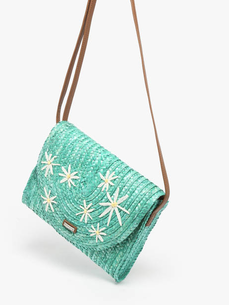 Cross Body Tas Koa Les tropeziennes Groen koa TZ04 ander zicht 2