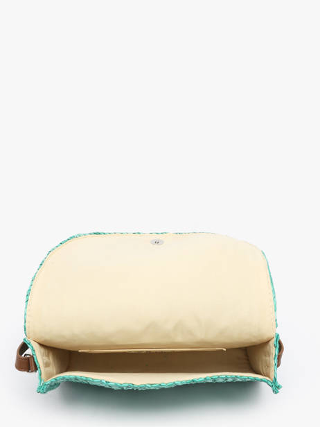 Cross Body Tas Koa Les tropeziennes Groen koa TZ04 ander zicht 3