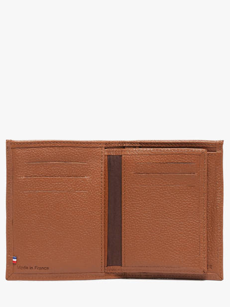 Portefeuille Madras Leder  Etrier Bruin madras EMAD247 ander zicht 2