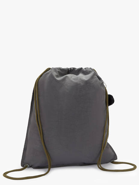Sporttas Kipling Grijs back to school K09487 ander zicht 4