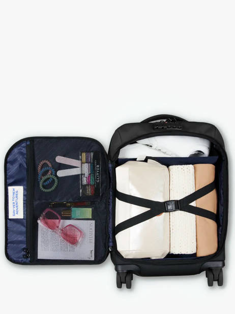 Handbagage Cabaia Groen travel S ander zicht 3