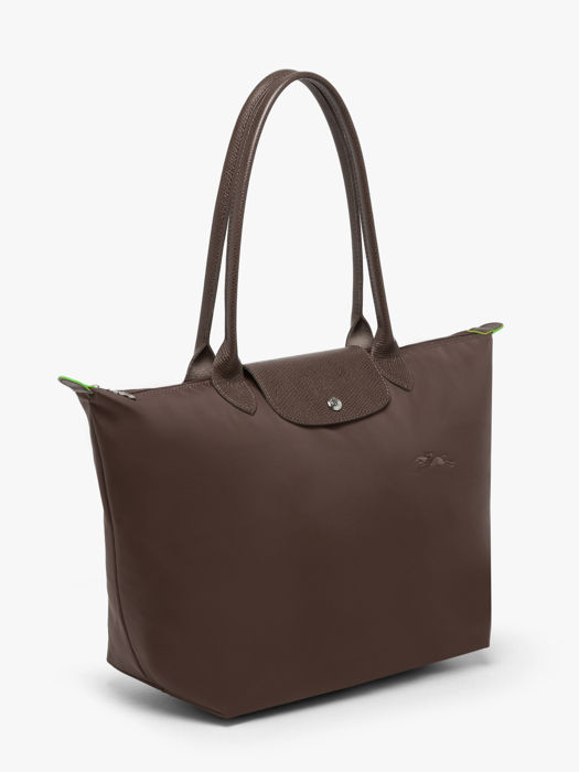 Longchamp Le pliage green Schoudertas Bruin