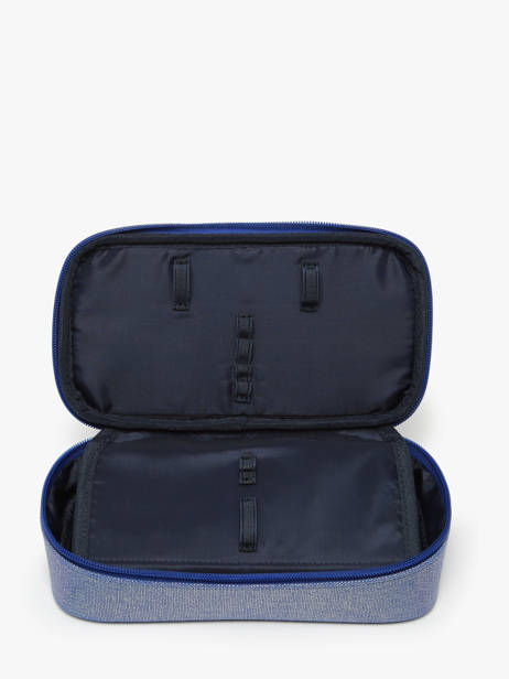 Pennenzak 1 Compartiment Caramel et cie Blauw boheme FI ander zicht 2