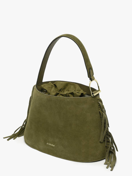 Cross Body Tas Country Leder Etrier Groen country ECOU161M ander zicht 3