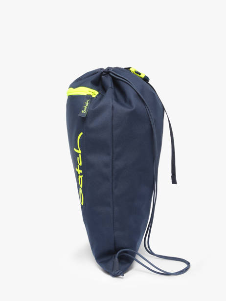 Sporttas Satch Blauw gym bag SPO1 ander zicht 2
