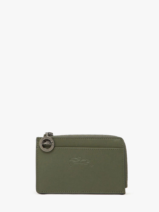 Longchamp Le foulonn Kredietkaarthouder Groen