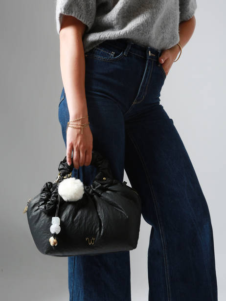 Cross Body Tas Alizier Woomen Zwart alizier WALI06 ander zicht 2