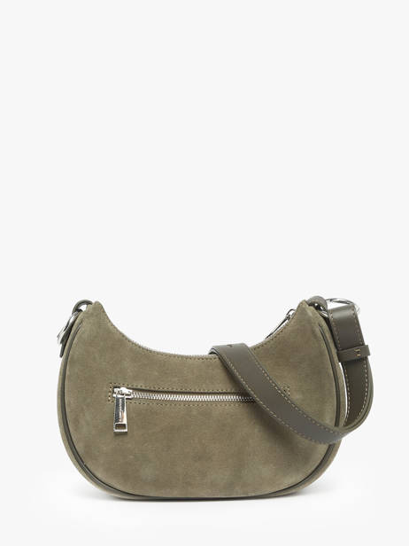 Cross Body Tas Suede Leder Lancaster Groen suede 81 ander zicht 4