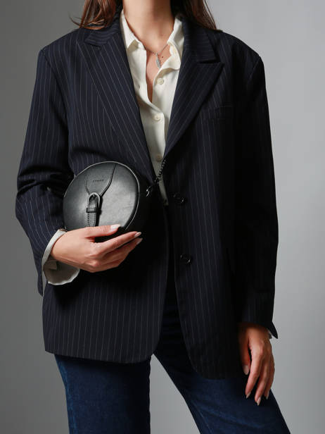 Cross Body Tas Oxer Leder Etrier Zwart oxer EOXE130S ander zicht 1