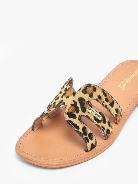 Slippers Hadamia Uit Leder Les tropeziennes Beige women - 0HADAMIA ander zicht 2