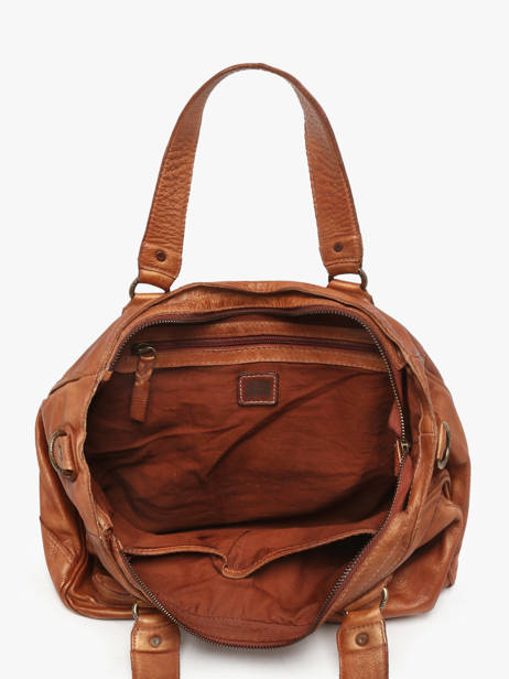 Schoudertas Heritage Leder Biba Bruin heritage KEO2L ander zicht 3