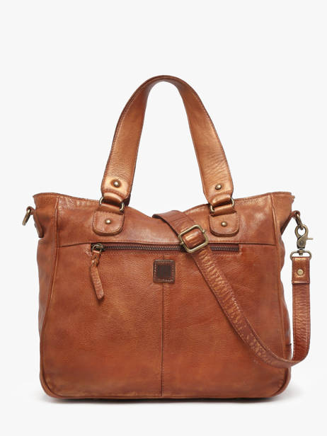 Schoudertas Heritage Leder Biba Bruin heritage KEO2L ander zicht 4