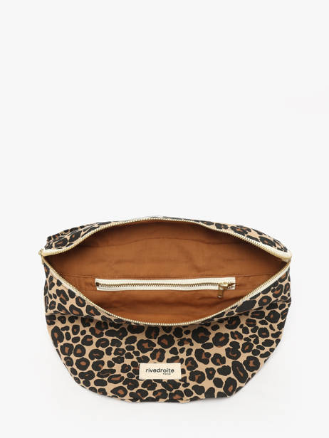 Belt Bag Custine Xl Gerecycleerd Katoen Rivedroite Blauw forever wild CUSTXFOR ander zicht 3