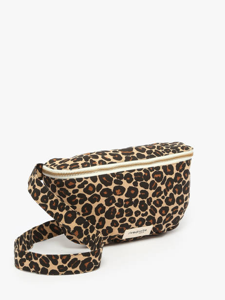 Belt Bag Custine Gerecycleerd Katoen Rivedroite Blauw forever wild CUSTIFOR ander zicht 2