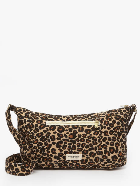 Cross Body Tas Mini Charlot Gerecycleerd Katoen Rivedroite Blauw forever wild MCHARFOR