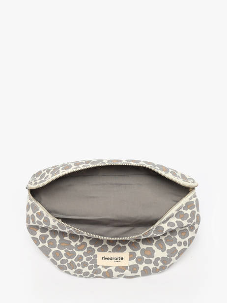 Belt Bag Custine Gerecycleerd Katoen Rivedroite Bruin into the wild CUSTIINT ander zicht 3