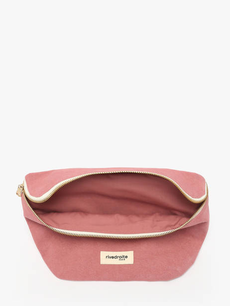 Belt Bag Custine Gerecycleerd Katoen Rivedroite Blauw timeless CUSTITIM ander zicht 3