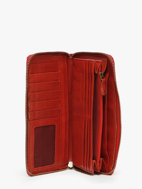 Portefeuille Leder Biba Bruin heritage BT10 ander zicht 1
