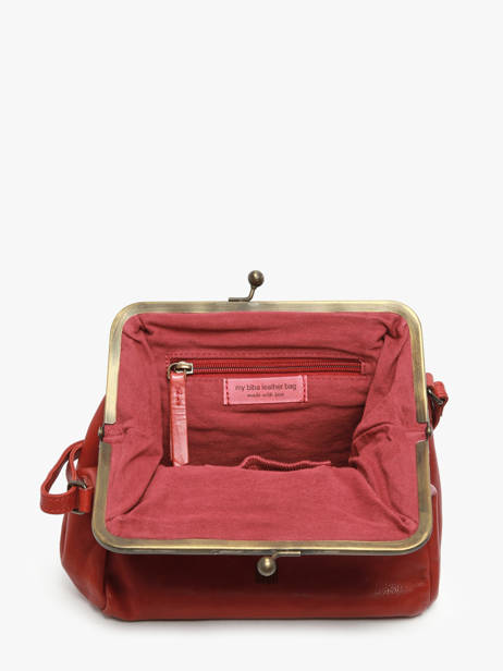 Cross Body Tas Heritage Leder Biba Bruin heritage BT22 ander zicht 3