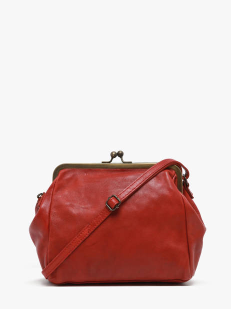 Cross Body Tas Heritage Leder Biba Bruin heritage BT22 ander zicht 4