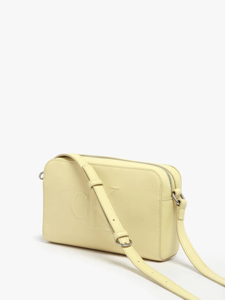 Cross Body Tas Sculpted Calvin klein jeans Bruin sculpted 4K3036G ander zicht 2