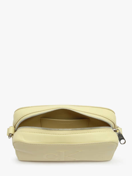 Cross Body Tas Sculpted Calvin klein jeans Bruin sculpted 4K3036G ander zicht 3