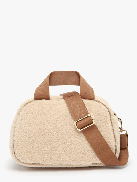 Cross Body Tas Winter Vanessa wu Beige winter MA0143 ander zicht 4