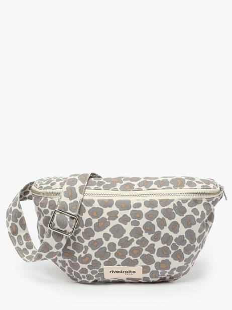 Belt Bag Custine Gerecycleerd Katoen Rivedroite Bruin into the wild CUSTIINT