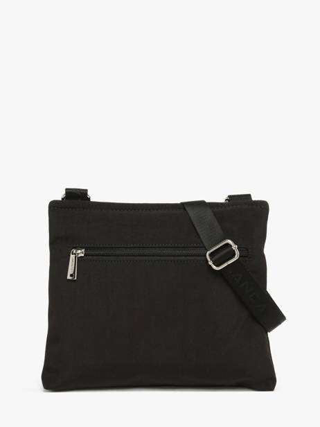 Cross Body Tas Lancaster Zwart basic pocket 90 ander zicht 4