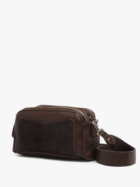 Cross Body Tas Brodery Torrow Bruin brodery TBRO04 ander zicht 2