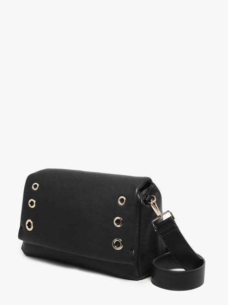 Cross Body Tas Plum Torrow Zwart plum TPLU1B ander zicht 2
