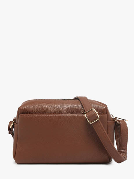 Cross Body Tas Grained Miniprix Bruin grained KJ62069 ander zicht 3