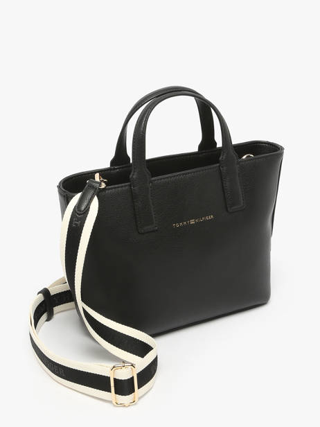 Cross Body Tas Th Logotape Polyurethaan Tommy hilfiger Zwart th logotape AW17448 ander zicht 1