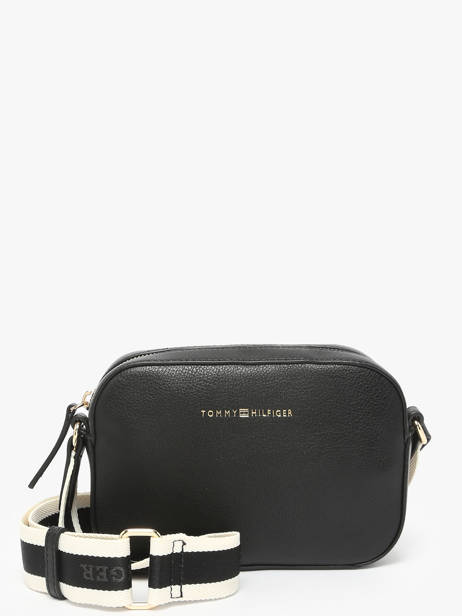 Cross Body Tas Th Logotape Polyurethaan Tommy hilfiger Zwart th logotape AW17450