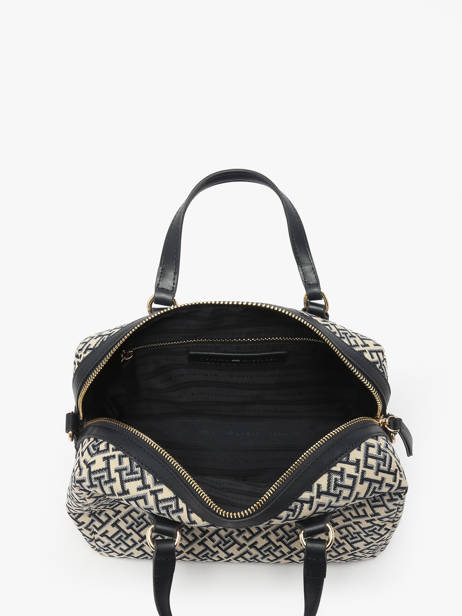 Handtas Th Jacquard Gerecycleerd Polyester Tommy hilfiger Blauw th jacquard AW17633 ander zicht 2