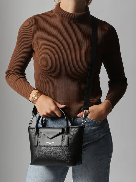 Cross Body Tas Maya Double Kba Lancaster Zwart maya double kba 101 ander zicht 1