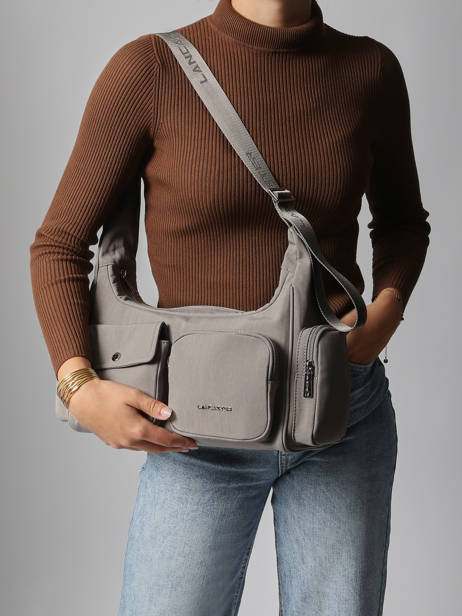 Cross Body Tas Basic Pocket Basic Pocket Lancaster Grijs basic pocket 92 ander zicht 1