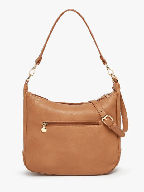Schoudertassen Zip Lulu castagnette Bruin zip ZAHED ander zicht 4