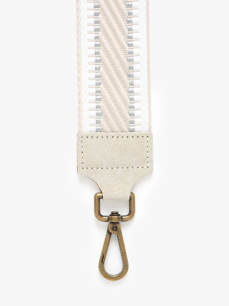 Schouderriem Milano Beige velvet VE25LIOV ander zicht 1