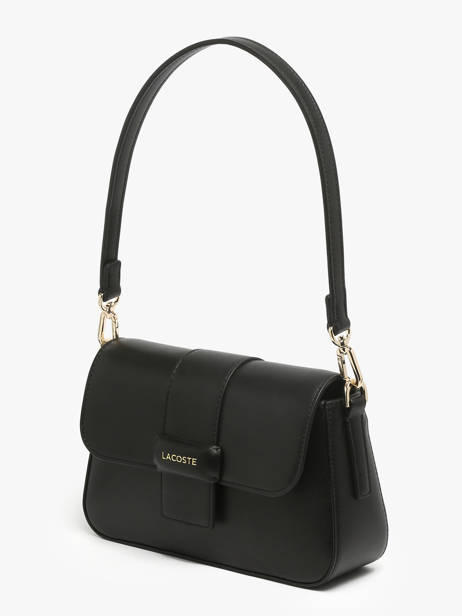 Schoudertas City Lacoste Zwart city NF5152AU ander zicht 2