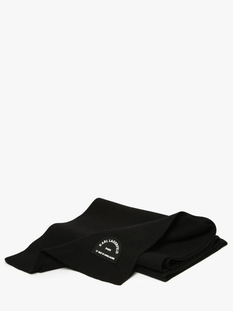 Sjaal Rue St Guillaume Karl lagerfeld Zwart rsg A4W33113 ander zicht 2